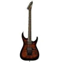 ESP LTD MH-1000 ET FM DBSB Электрогитара 6-струнная, цвет коричневый санберст