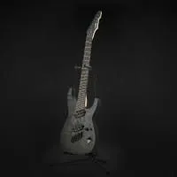 ESP LTD M-1007MS FM Электрогитара, 7 струн, мультимензурная, цвет черный глянцевый