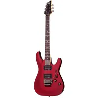 SCHECTER SGR C-1 MRED Электрогитара, 6 струн, цвет красный металлик, чехол в комплекте