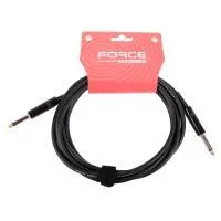 FORCE FGC-05/3 Шнур инструментальный Jack 1/4" ⇔ Jack 1/4", 3 метра