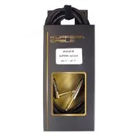 KUPFERN KFGC20-3M Шнур инструментальный JACK 1/4" (прямой) ⇔ JACK 1/4" (угловой), длина 3 метра