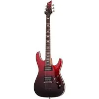 SCHECTER OMEN EXTREME-6 BLOODBURST Электрогитара, 6 струн, 24 лада, цвет черно-красный фэйдберст