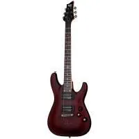 SCHECTER SGR C-1 WSN Электрогитара, 6 струн, цвет ореховый сатин, чехол в комплекте