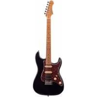 JET JS-400 BK Электрогитара, Stratocaster, 6 струн, цвет черный