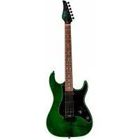 JET JS-450 TGR R Электрогитара, Stratocaster, цвет зеленый прозрачный
