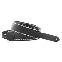 RightOn Straps Big Ремень для гитары, натуральная кожа, черный
