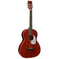 Martinez FAW-704 S/WRD Гитара акустическая Parlor, цвет красный бёрст