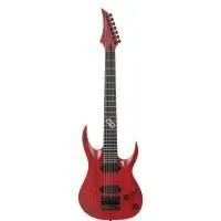 Solar A1.7ROP+ Электрогитара 7-струнная, цвет красный
