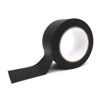 FLEXIN® PVC Dancefloor Tape (50мм х 33м, чёрный) Балетный скотч матовый