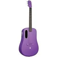 Lava ME 4 38 Purple Гитара трансакустическая с чехлом, цвет фиолетовый, 6 струн