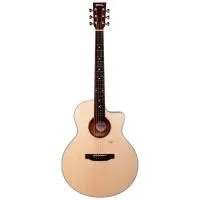 Trumon 150TF Гитара акустическая 41" Grand Auditorium с чехлом, цвет натуральный