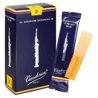 Vandoren SR202 Трости для саксофона Сопрано, традиционные, размер 2.0, 10шт.