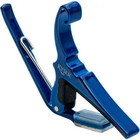 KYSER KG6U Каподастр для акустической гитары, цвет синий