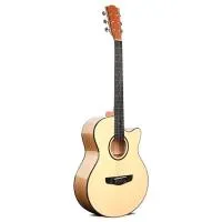DEVISER L-710 A Гитара акустическая 40", Grand Auditorium с вырезом, цвет натуральный