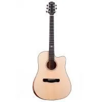 Aion Q20 Гитара акустическая 41", Dreadnought с вырезом, цвет натуральный глянцевый