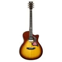 Suolun S-100GAC BS Гитара акустическая 41" Grand Auditorium, цвет санбёрст, с чехлом в комплекте