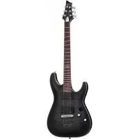 SCHECTER C-1 PLATINUM STBLS (GC) Электрогитара, 6 струн, цвет чёрный прозрачный