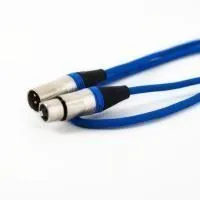 True magic TLC 3M/BL Шнур микрофонный XLR (F) ⇔ XLR (M), 3 метра, синий