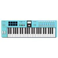 Arturia KeyLab Essential 49 mk3 Aquamarine MIDI клавиатура,  49 клавиш, цвет голубой (аквамарин) 