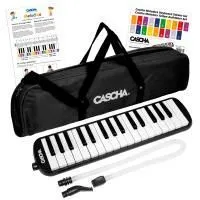 Cascha HH-2061 Мелодика, 32 клавиши, с чехлом и мундштуком, черная