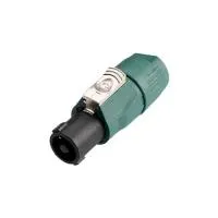 Rean RCLS4F-G-000-1 Разъем кабельный SpeakON (female), 4 POLE, зеленый