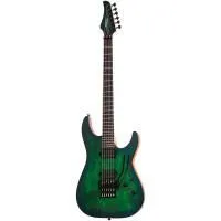 SCHECTER C-6 FR PRO AQB Электрогитара, Stratocaster, цвет Aqua Burst