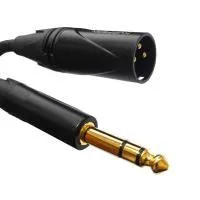 KUPFERN KFMC09-1M Шнур аудио балансный, JACK 1/4" (male) stereo ⇔ XLR (male), длина 1 метр