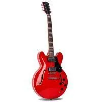 Smiger S-G16-TRD Электрогитара арктоп, цвет красный