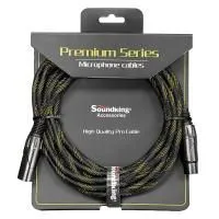 SOUNDKING BXX003B-5 Шнур микрофонный XLR (F) ⇔ XLR (M), 5 метров