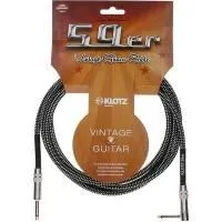 KLOTZ VINA600 59 Vintage Кабель инструментальный, 6м, прямой/угловой