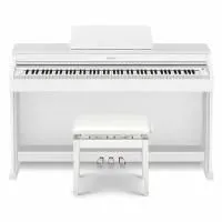 CASIO Celviano AP-470WE+ Пианино цифровое с банкеткой, белое дерево