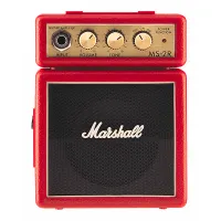 Marshall MS-2R MICRO AMP (RED) Усилитель гитарный транзисторный, микрокомбо, 1 Вт