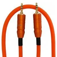 True magic TEMN001/1M Шнур аудио, мини Jack 1/8" (стерео) ⇔ мини Jack 1/8" (стерео), 1 метр, оранжев