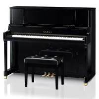 Kawai K400 M/PEP Пианино акустическое с банкеткой, высота 122 см, черное полированное