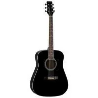 Martinez W-11/BK Гитара акустическая 41", Drednought, цвет черный