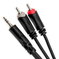 KUPFERN KFAC02-2M Шнур аудио mini-JACK 1/8" stereo (male) ⇔ 2хRCA (male), 2 метра