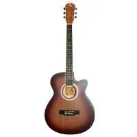 Solista SO-4040 RDS Гитара акустическая 40" Folk, цвет красный берст, матовый