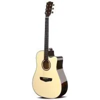 DEVISER L-841 Гитара акустическая 41", Dreadnough, с вырезом цвет натуральный/орех