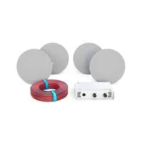 CVGaudio STUDYSET-C4W Комплект фонового звука для помещения до 60кв.м., встраиваемые АС, цвет белый
