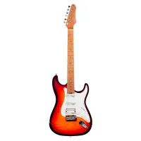 Aion H-10 DBS Электрогитара Stratocaster, 6 струн, SSH, цвет коричневый бёрст