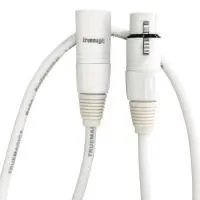 True magic TMH004/6M Шнур микрофонный HD XLR (F) ⇔ XLR (M), 6 метров, белый