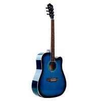 AK Guitars AK411-BLS Гитара акустическая 41", Dreadnought, цвет синий