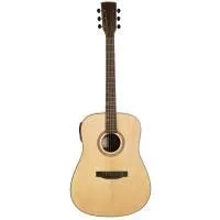 Shinobi SPA-611E Гитара электроакустическая 41"Drednought с чехлом