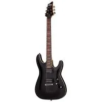 SCHECTER OMEN-6 BLK Электрогитара, 6 струн, цвет Gloss Black