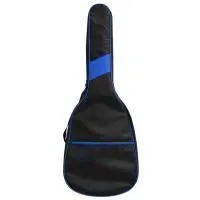 SOLO ЧГК-1/1B Чехол для классической гитары, неутеплённый, 2 ремня, с синей отделкой