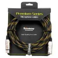 SOUNDKING BXX002-5M Шнур микрофонный XLR (F) ⇔ XLR (M), 5 метров