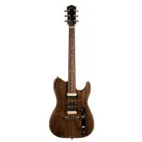 Godin Radium Carbon Black RN Электрогитара Telecaster, 6 струн, HSH, цвет обожженное дерево