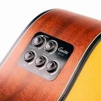 Guitto GGP-02 Звукосниматель для акустической гитары, резонансный, трансакустический