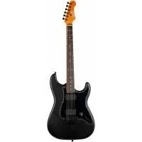 JET JS-400 MBK R Электрогитара, Stratocaster, 6 струн, цвет черный матовый