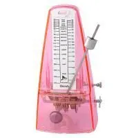 Cherub WSM-330TPK Метроном механический, прозрачный, розовый